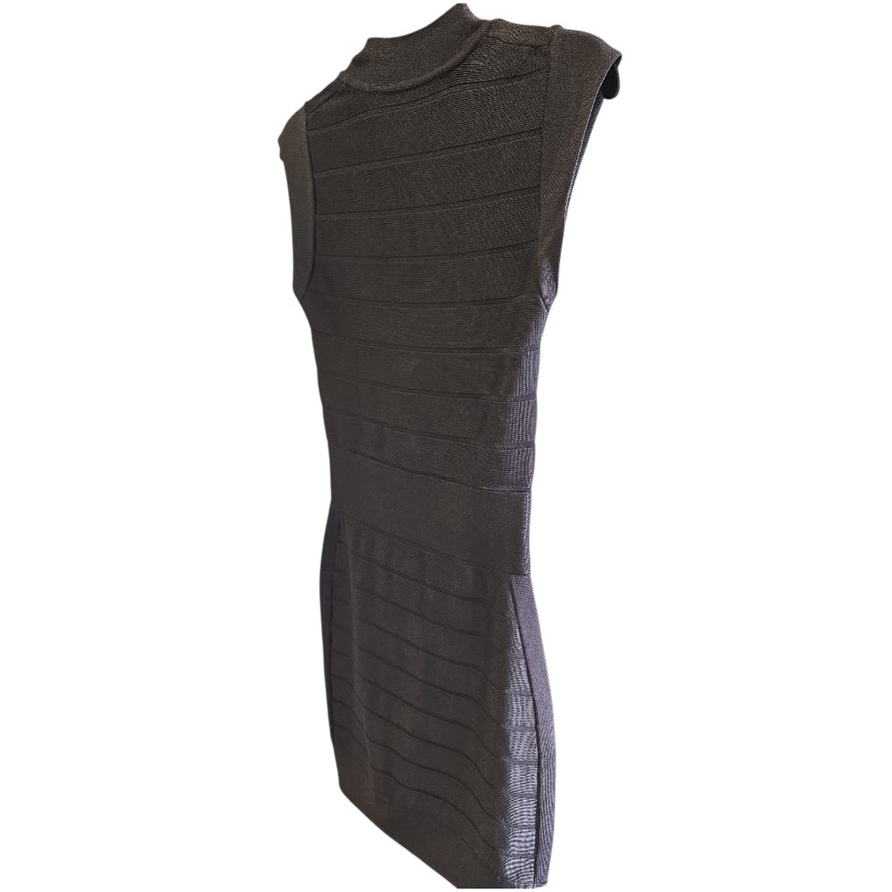 French Connection DARK GREY Mini Dress SZ 4 - Picture 6 of 6